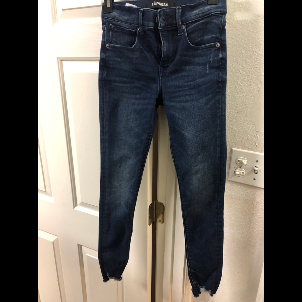 Express ankle jeans